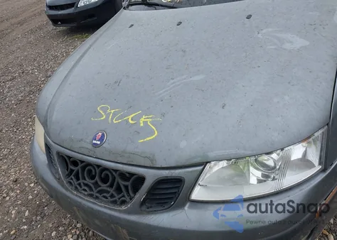 2007 Saab 9-3 2.0T z USA, uszkodzony, nr VIN YS3FD49Y071126306